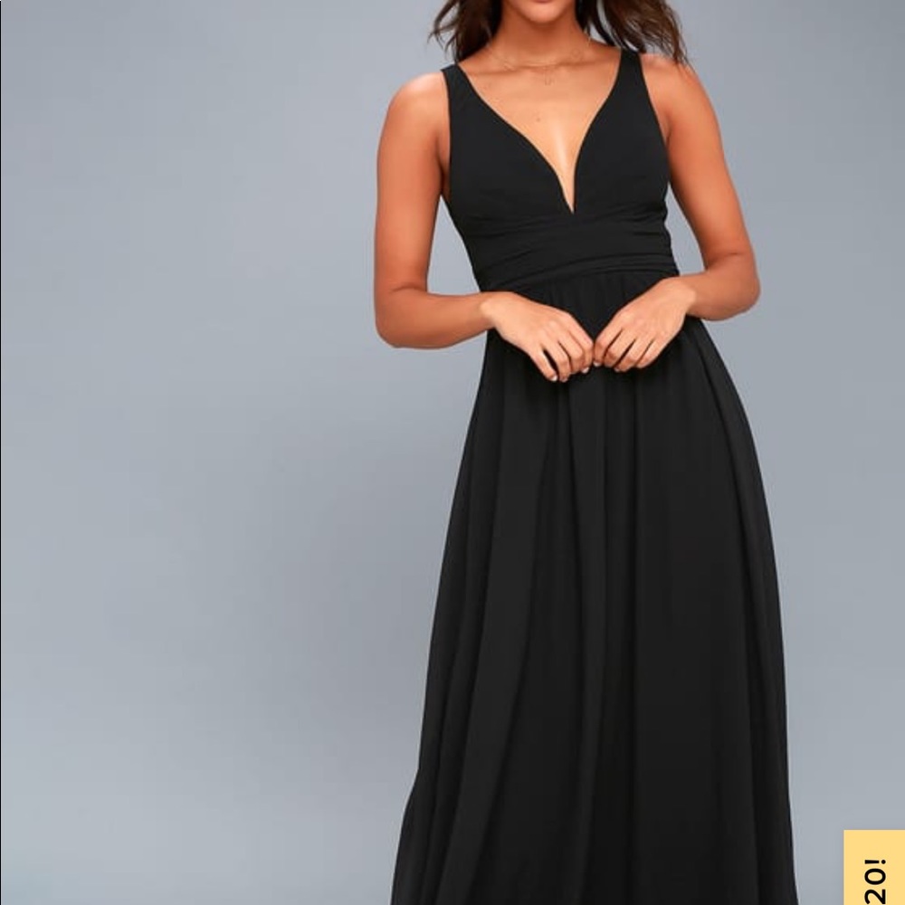 Lulus Black Dress Formal